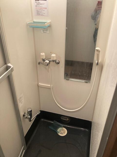 シャワーのみです