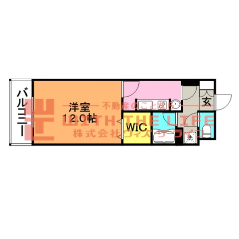 エトランゼ12の間取り