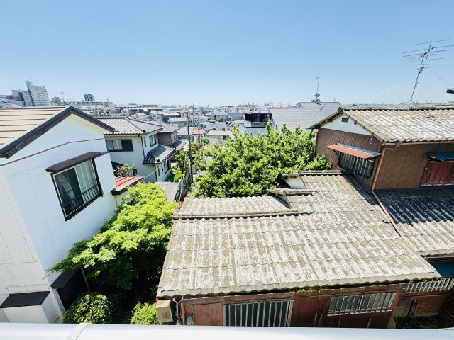 松戸市千駄堀新築戸建（新八柱Ⅲ）の展望|バルコニーより南側眺望