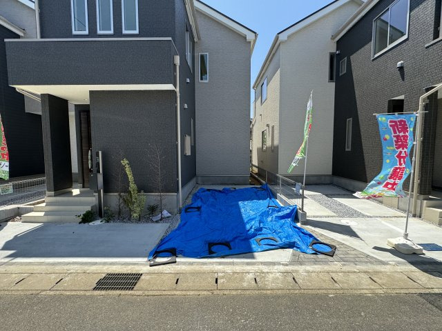 松戸市千駄堀新築戸建（新八柱Ⅲ）の駐車場|2号棟駐車スペース