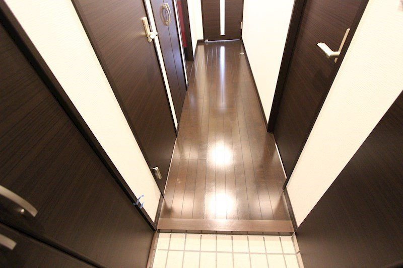 フェリーチェ南熊本の玄関