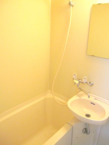 ドミールハイツの浴室