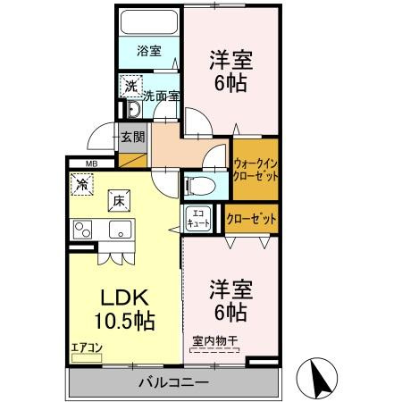 エーデルワイスの間取り