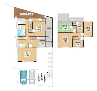【間取り】 | 大宮玄琢北町　中古戸建