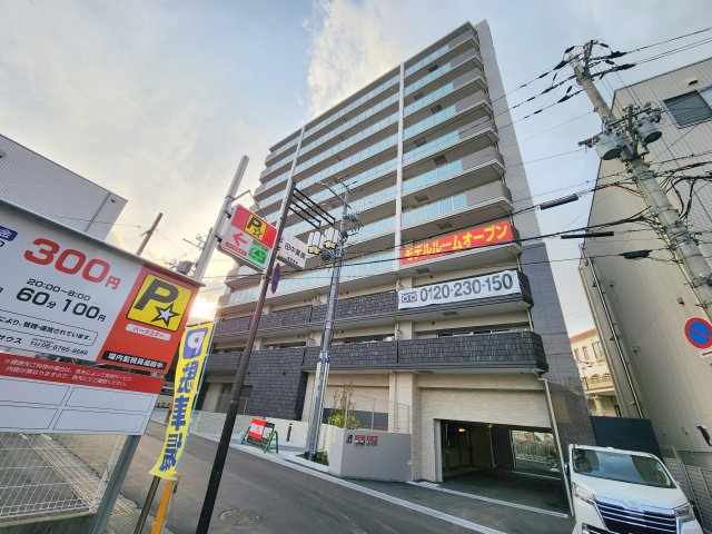 エスリード生駒ザ・レジデンスの外観