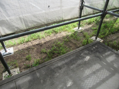 【庭】 | エクセレント柿本　Ａ棟 | お庭の付いた物件です