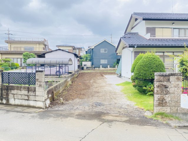 敷地面積７２坪　売地　川越市笠幡の外観|現地（2024年6月）撮影