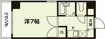 フローラル鞍楽の間取り|代表的な間取りです