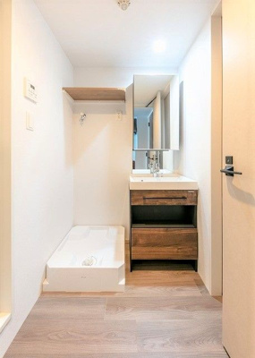 【洗面所】 | quador西新 | 別号室の写真になります。現況優先。