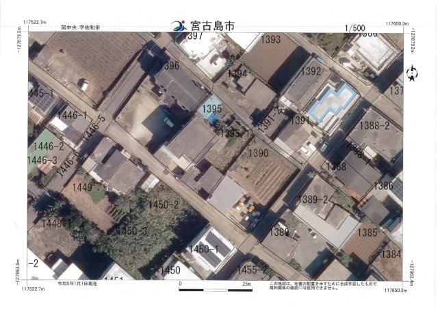 伊良部字佐和田1395-1の地図