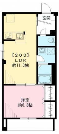 ルーチェソラーレの間取り