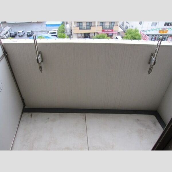 メルベーユコートのバルコニー