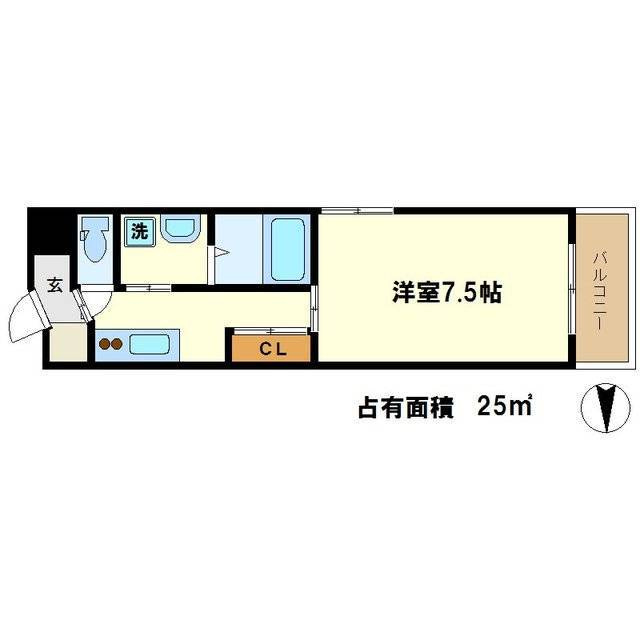 パークウォーク御所北の間取り|代表的な間取りです
