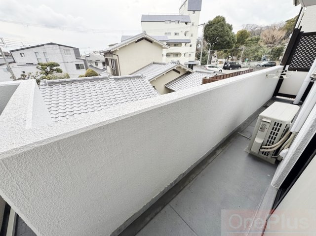 サンクラッソ阪急六甲駅前EASTのバルコニー