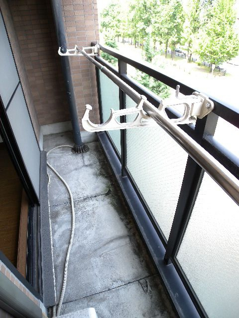 ルーセント堀川のバルコニー