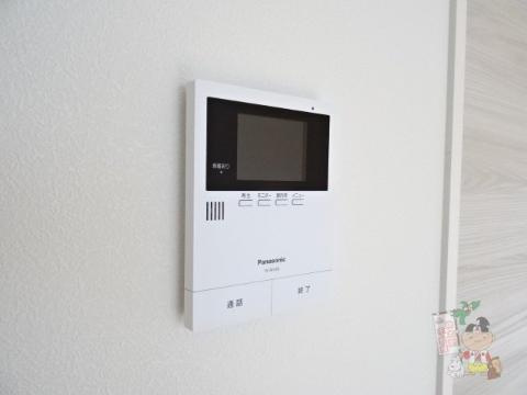 シャーメゾン島田本町のセキュリティ|カメラ付インターホン