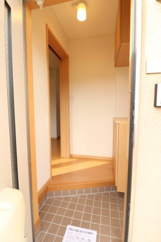 ソレアード新横浜の玄関