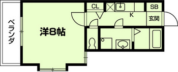 メゾン・アベイルの間取り|代表的な間取りです