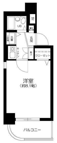 【間取り】 | ネオマイム横浜台町