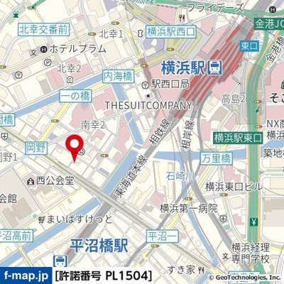 【地図】 | ライオンズマンション横浜西口