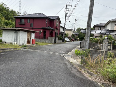 【前面道路含む現地写真】 | 丹波篠山市今田町下立杭　土地1