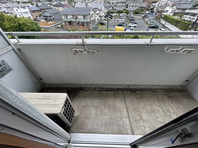 コーポ倉本のバルコニー