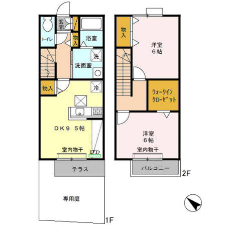 【間取り】 | Royal Garden 400&16 D