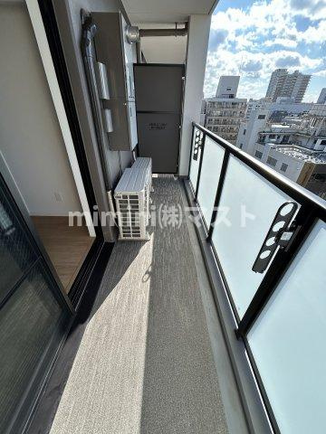 パンセ新町のバルコニー