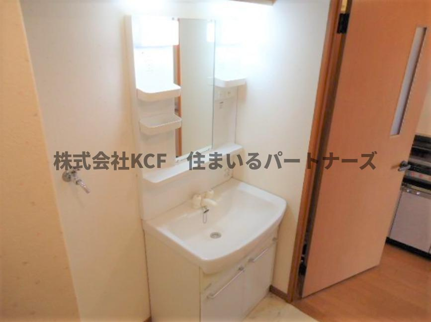 エミネンス津福の洗面所|忙しい朝には欠かせない洗面所です