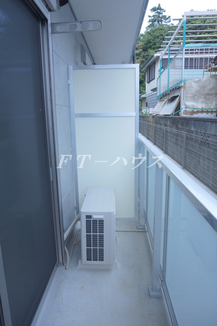 リブリ・谷津のバルコニー