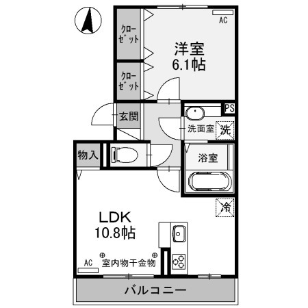 【間取り】 | リヴェールマリーズD