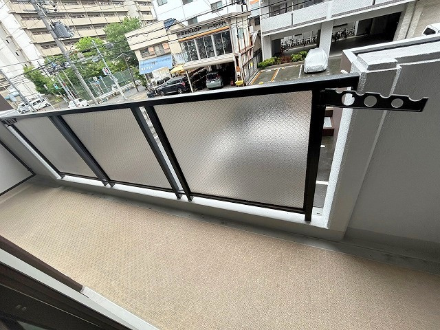 パークロッジのバルコニー