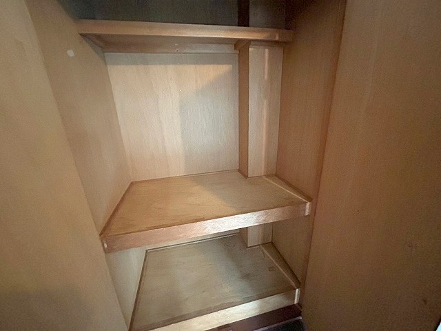 パークロッジの収納