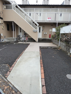 ★建物へのアプローチ★