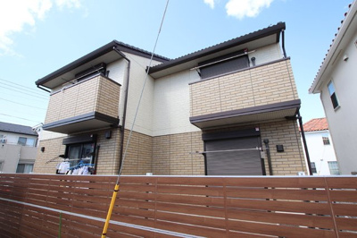 ペットと暮らせるテラスハウスです。経済的な都市ガス