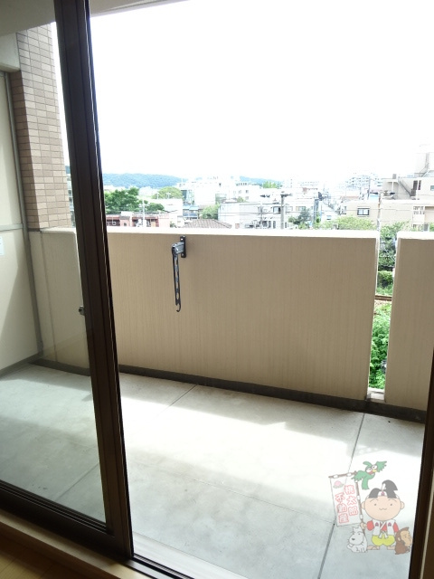 ネクステージ中井のバルコニー