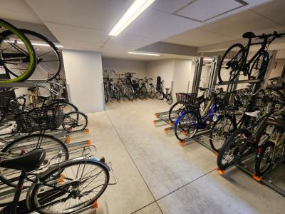 ソルレヴェンテ堀川高辻の駐車場|屋内駐輪場