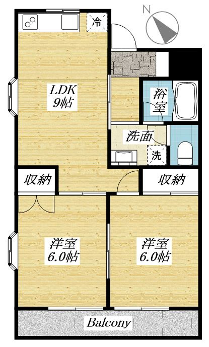 ストークマンションの間取り