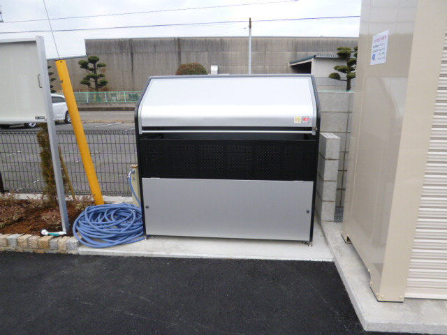 エスポワール総社Ａのその他共用部分|敷地内専用ゴミステーション