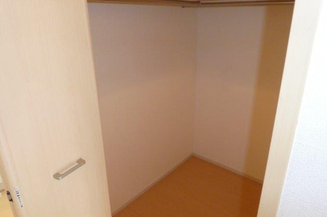 エスポワール総社Ａの収納|ウォークインクローゼット