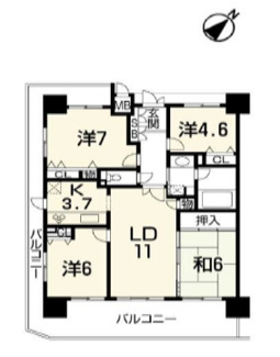 【間取り】 | エスリード野洲