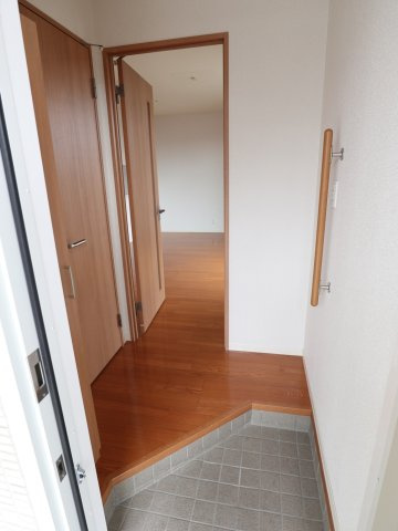 シャーメゾンサランBの玄関