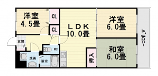 【間取り】 | パラディアンフレール