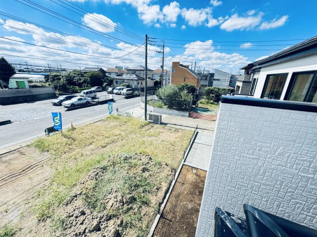 松戸市栄町８丁目新築戸建【旭町小学校：9分】の展望|バルコニーより道路側眺望