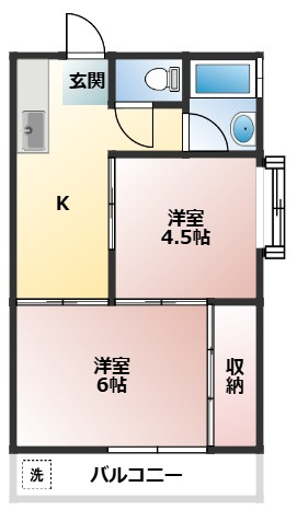 飯島マンションの間取り