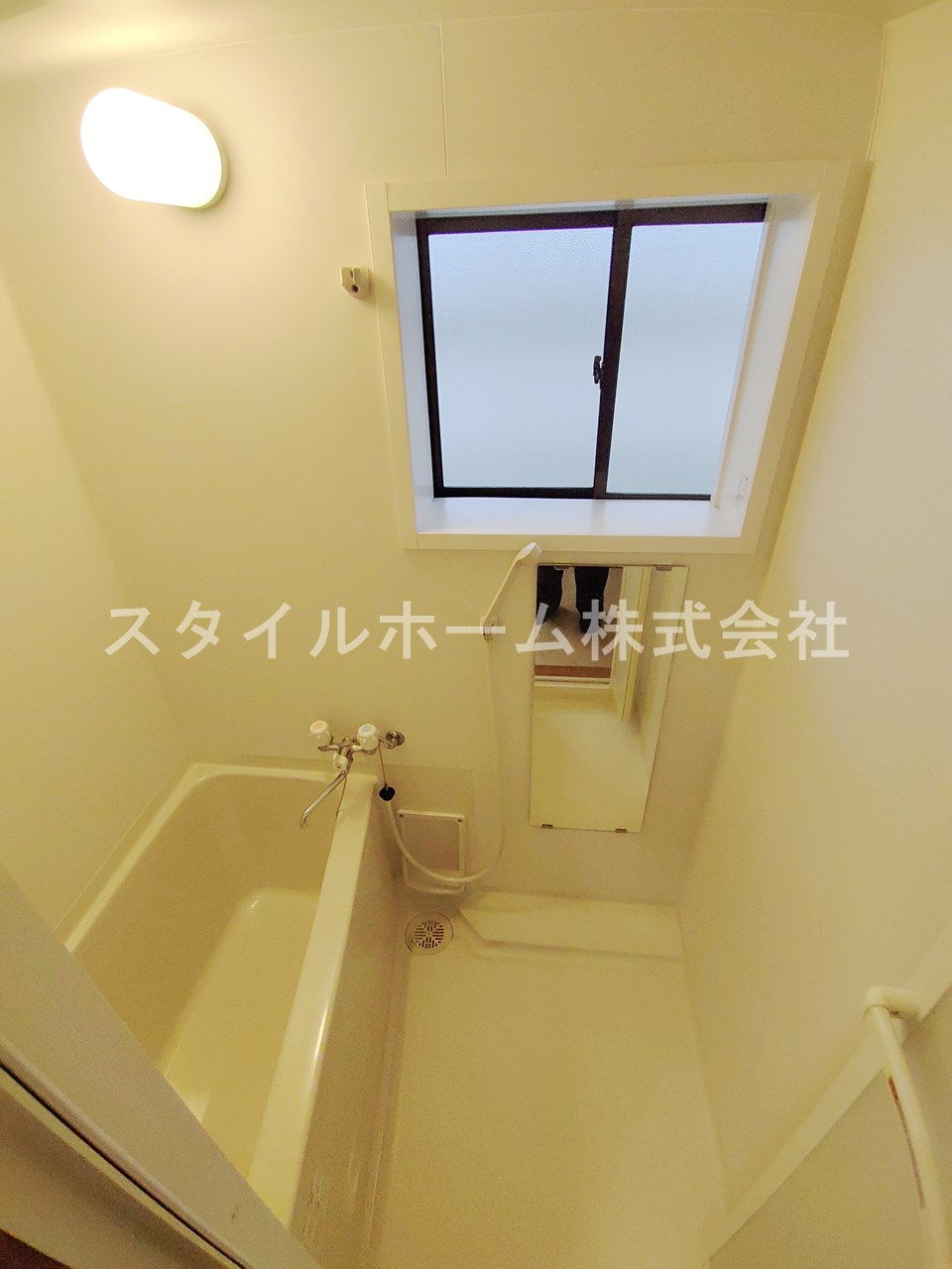 コーポ鈴森A棟の浴室|きれいなお風呂です
