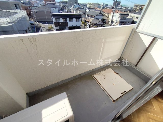 シティキャビンのバルコニー