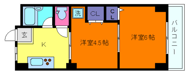 マンションエイトの間取り