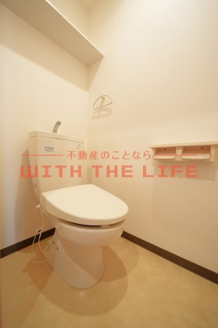 Lino（リノ）24【キャッシュバック対象】のトイレ|清潔感のあるトイレです