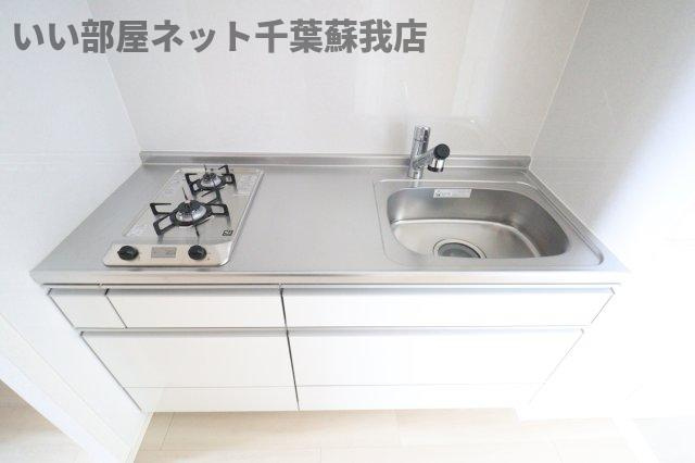 スアヴィス千葉のキッチン|コンパクトなキッチンで掃除もラクラク